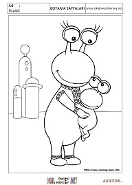 back-yardigans boyama sayfaları